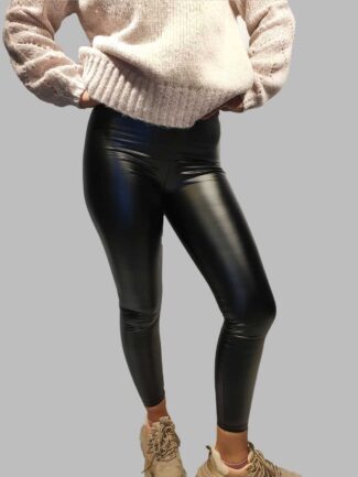 Κολάν Δερματίνη Μαύρο