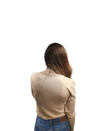 Μπλούζα Πλεκτή Ψιλή Ζιβάγκο Μπεζ