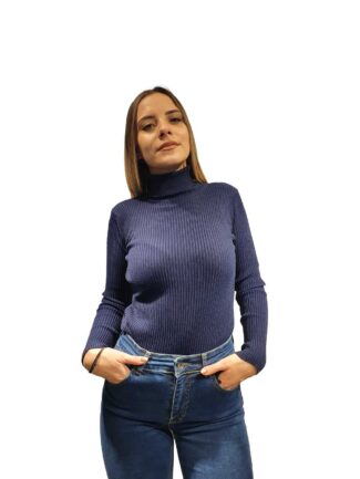 Μπλούζα Πλεκτή Ζιβάγκο Μπλε