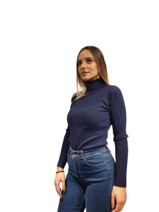 Μπλούζα Πλεκτή Ζιβάγκο Μπλε