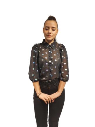 Πουκάμισο Πουά Μαύρο