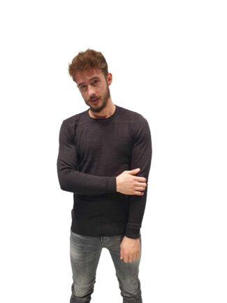 Μπλούζα Πλεκτή Μαύρη