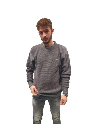 Μπλούζα Πλεκτή  Μελανζέ Γκρι