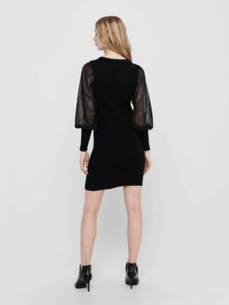 Φόρεμα Πλεκτό ONLY Μαύρο