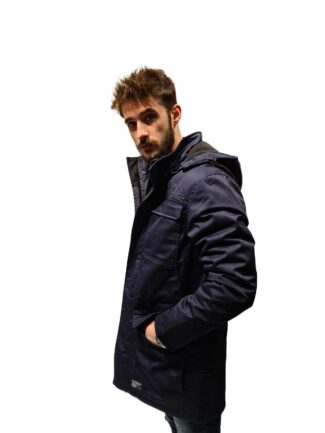 Μπουφάν Biston Μακρύ Μπλε