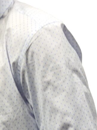 Πουκάμισο Σιέλ με Μπλε Πουά