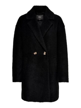 Παλτό Oversize ONLY Μαύρο