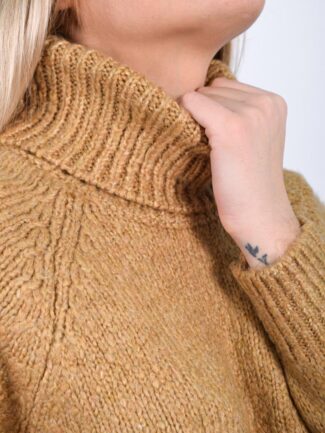 Μπλούζα Πλεκτή Ζιβάγκο Καμηλό