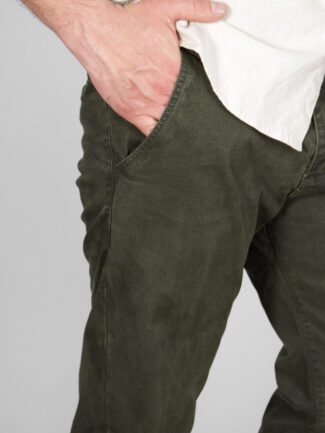 Παντελόνι Chinos Va-Tach με Allover Τύπωμα Χακί