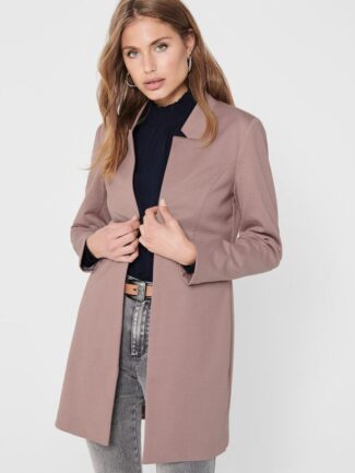 Σακάκι Μακρύ ONLY Ροζ