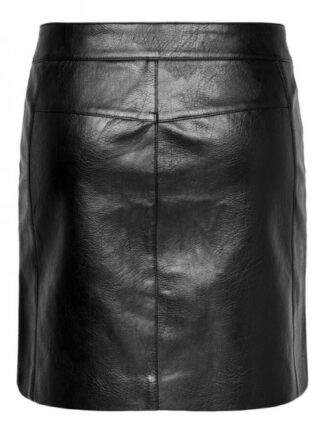 Φούστα Δερματίνη ONLY Mini Μαύρη