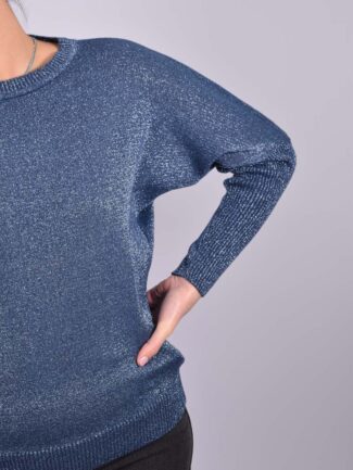 Μπλούζα Lurex Μπλε