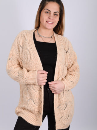 Ζακέτα Πλεκτή ONLY Μπεζ