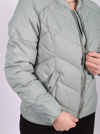 Μπουφάν Κοντό ONLY Ανοιχτό Πράσινο