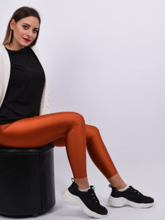 Κολάν Γυαλιστερό Πορτοκαλί