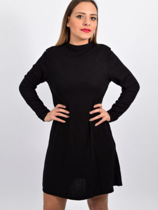 Φόρεμα Mini Πλεκτό ONLY Μαύρο