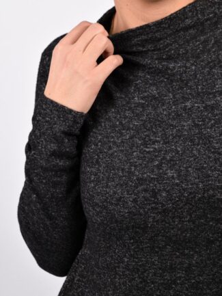 Φόρεμα Mini Πλεκτό ONLY Γκρι