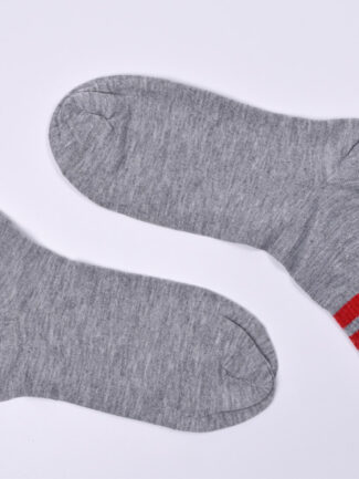 Κάλτσα Γκρι Ριγέ