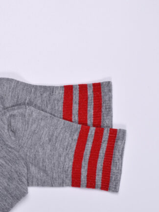 Κάλτσα Γκρι Ριγέ