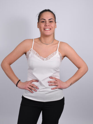 Μπλούζα Lingerie Λευκή