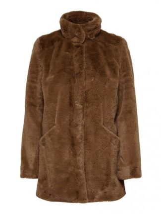 Γούνινο Demi Jacket ONLY Καφέ