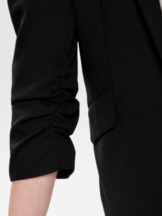 Σακάκι Με 3/4 Μανίκι ONLY Μαύρο