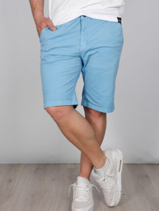 Ανδρική Βερμούδα Chinos Van Hipster Γαλάζιο