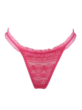 String Δαντέλα Φούξια