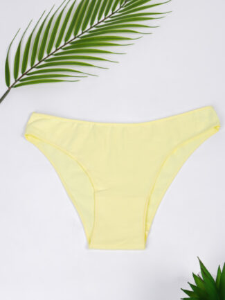 Slip Κλασικό Κίτρινο
