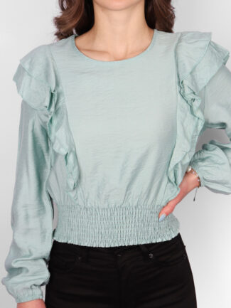 Μπλούζα με Βολάν Μέντα