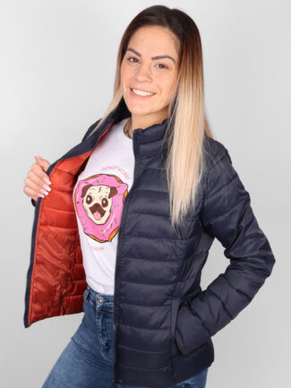 Μπουφάν Καπιτονέ ONLY Μπλε