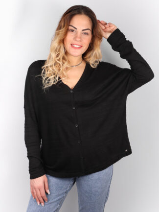 Ζακέτα Oversize Μαύρη