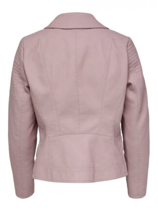 ONLY Biker faux leather jacket Purple Keepsake Lilac 15191828_0-550×650