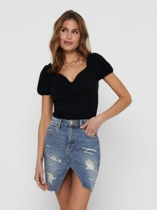 Cropped Top ONLY Μαύρο