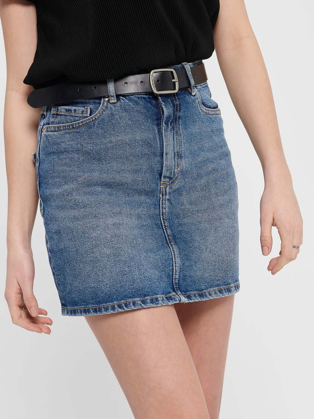 Jean Φούστα Μίνι ONLY Μπλε