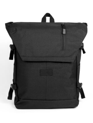 Backpack Υφασμάτινο Μαύρo