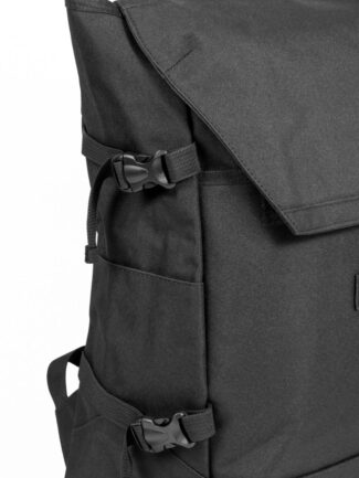 Backpack Υφασμάτινο Μαύρo