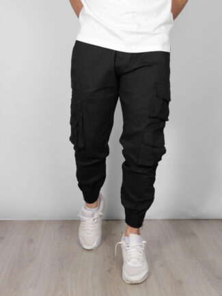 Παντελόνι Vatach Cargo με ιμάντα για ζώνη Μαύρο