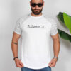 T-shirt Attitude με Μικροσχέδια Πουά Άσπρη