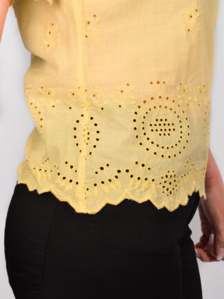 Τοπ Κιπούρ ONLY Κίτρινο