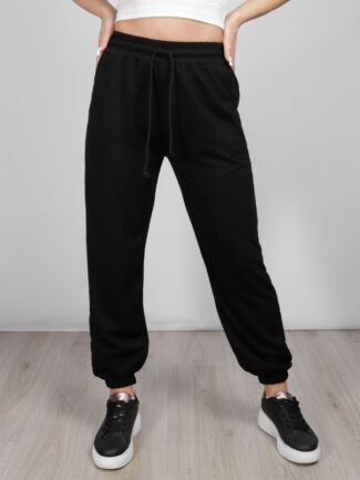 Παντελόνι Φόρμας Φούτερ Μαύρο