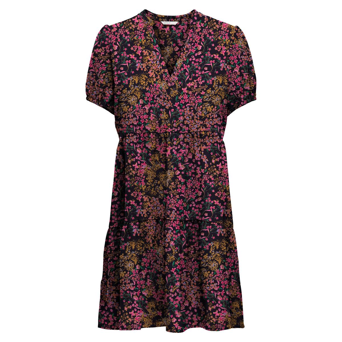 Φόρεμα ONLY Floral Μπλε