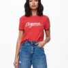 T-Shirt ONLY ''Elegance'' Κοραλλί