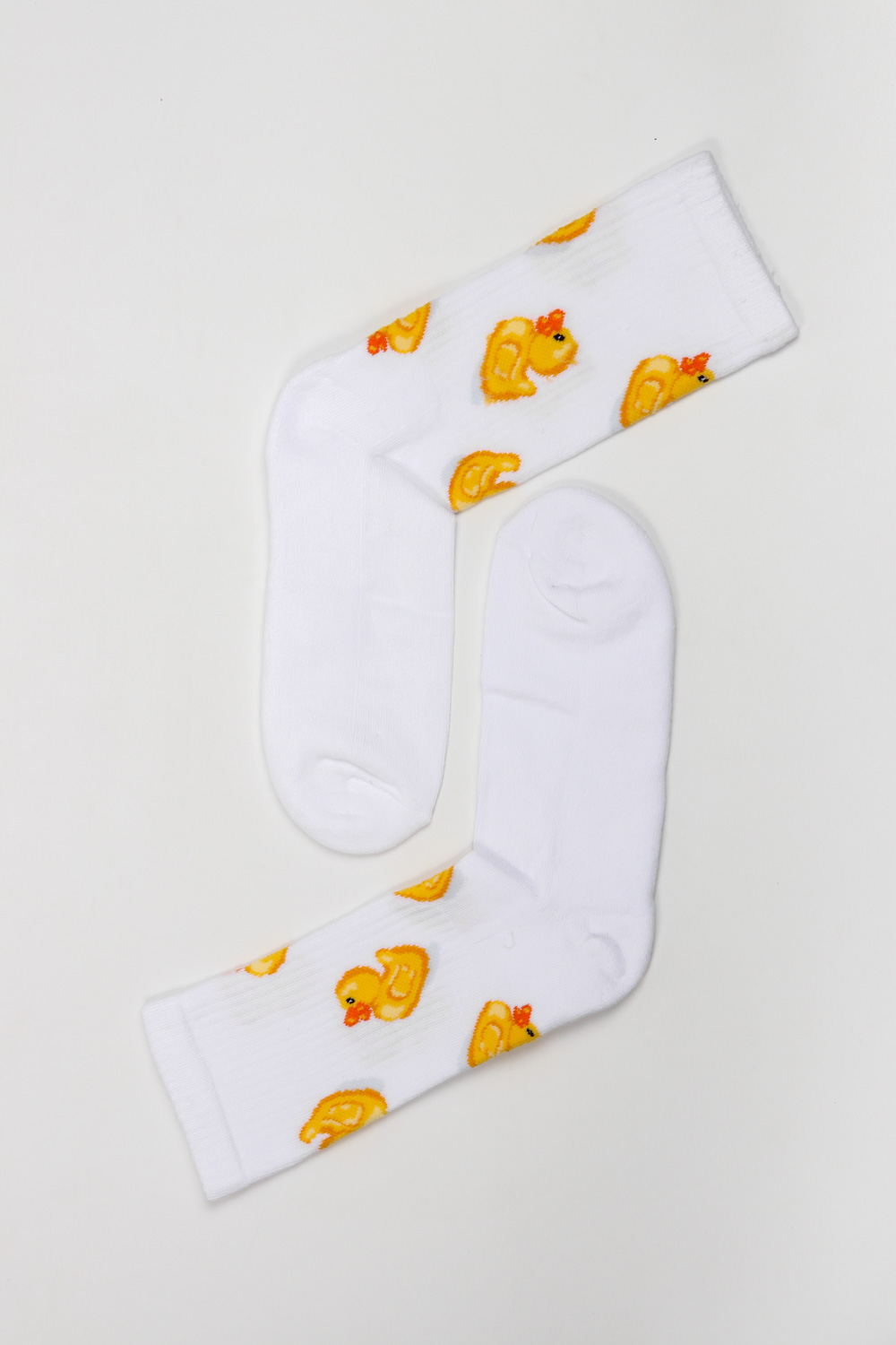 Κάλτσα Λευκή Παπάκια