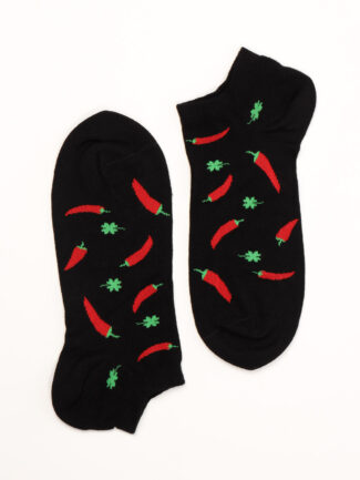 Κάλτσα κοντή πιπεριές Μαύρο