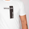 T-Shirt με Τύπωμα ''BROOKLYN'' Λευκό