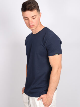 T-Shirt VAN HIPSTER Μονόχρωμο Μπλε