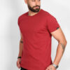 T-Shirt VAN HIPSTER Φλάμα Μπορντό