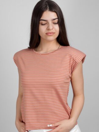 Μπλούζα Ριγέ με Βάτα Εκάι