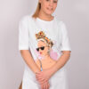 T-Shirt Oversize Λευκό